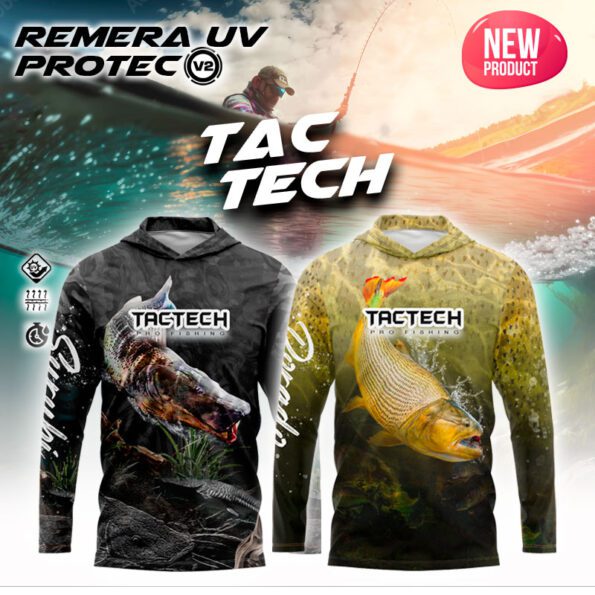 remeras para pesca con cuello y capucha