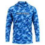 Remera de pesca UV con capucha TACTECH en el Paraná